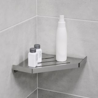 Полка угловая одноэтажная Fixsen Hi-Tech хром (FX-841)